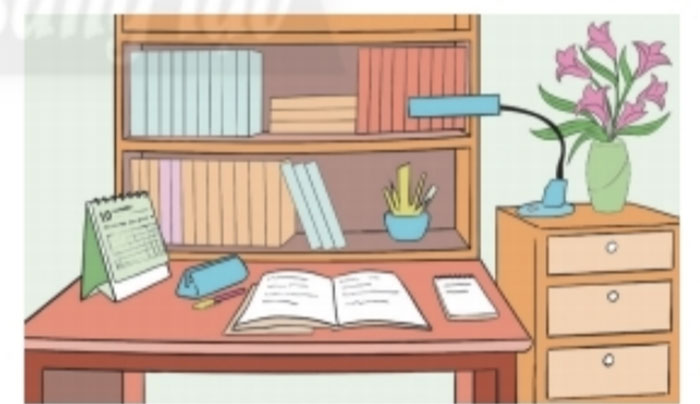 Chia sẻ về việc sắp xếp góc học tập gọn gàng, ngăn nắp