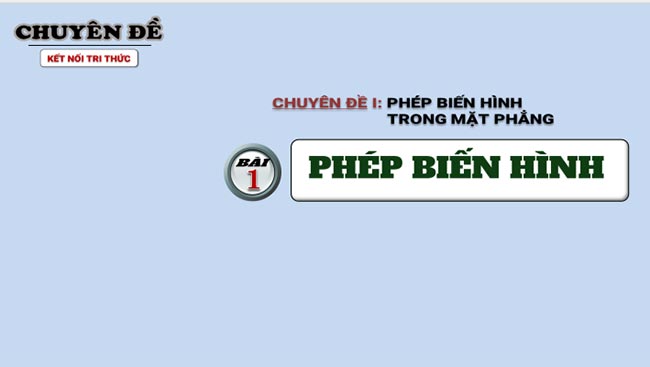 PowerPoint Chuyên đề Toán 11 Kết nối tri thức
