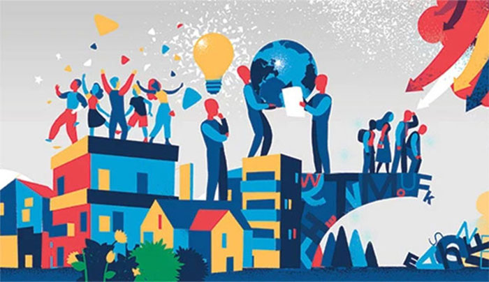 Vẽ tranh tuyên truyền Vì cộng đồng văn minh, sạch đẹp