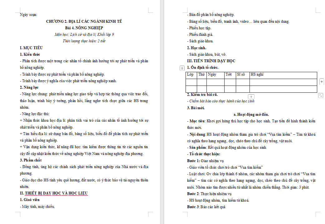 Giáo án điện tử Địa lí 9 Bài 4 Kết nối tri thức