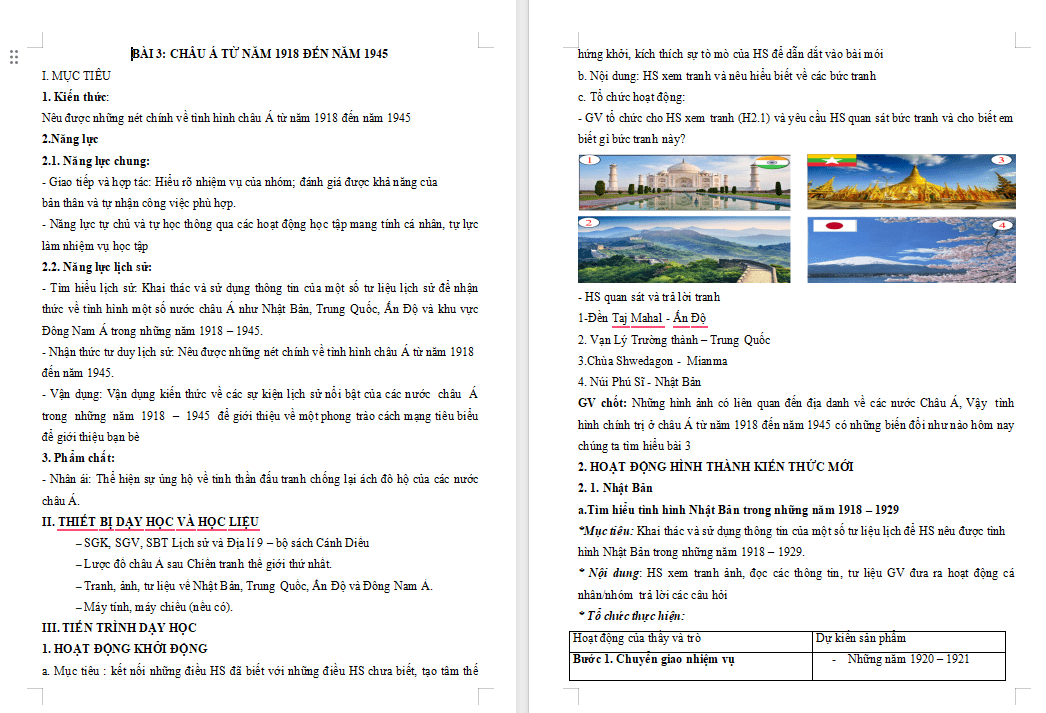 Giáo án PowerPoint Lịch sử 9 Cánh diều Bài 3