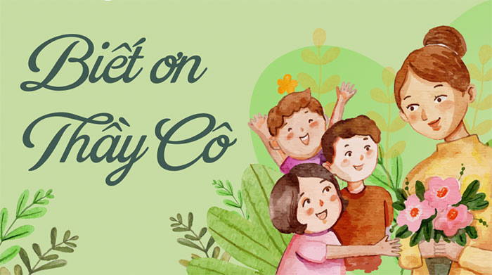 Biết ơn thầy cô