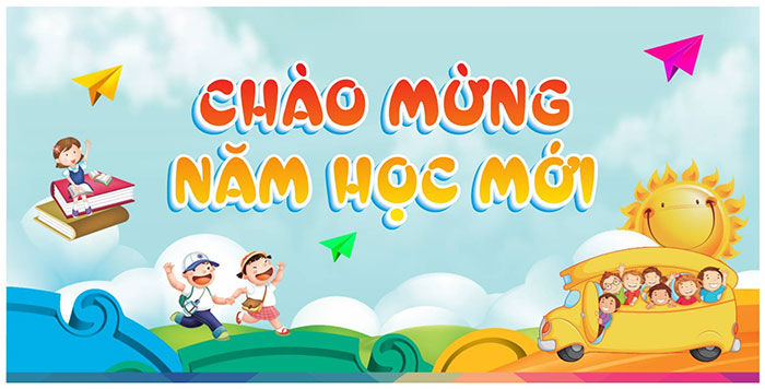 Hình ảnh của em chào mừng năm học mới