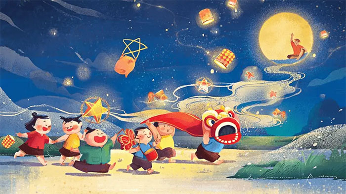 Tham gia vui Tết Trung thu