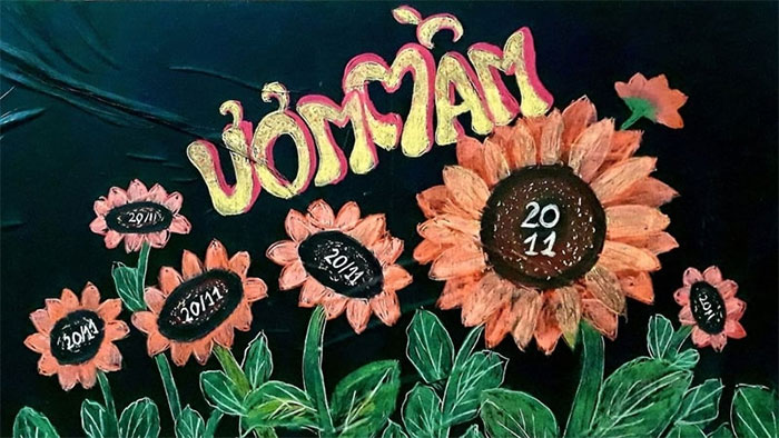 Trang trí cây tri ân