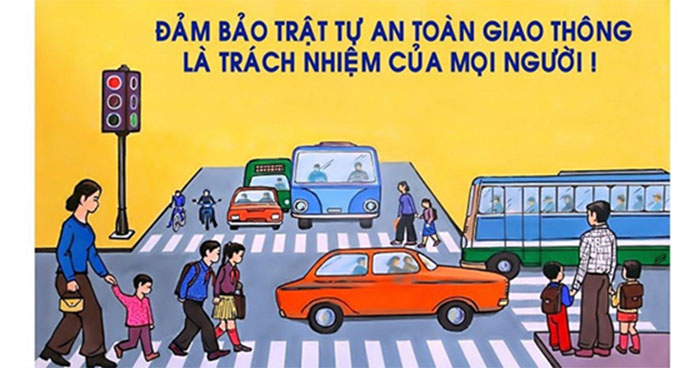 Nghe nói chuyện về an toàn giao thông