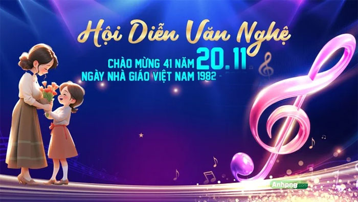 Văn nghệ chào mừng ngày nhà giáo Việt Nam