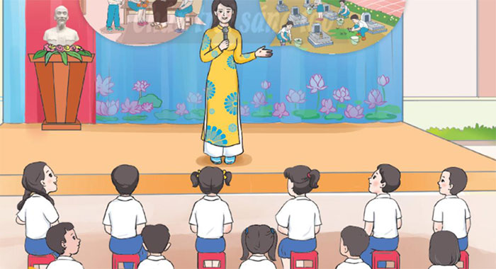 Hưởng ứng tháng hành động giữ gìn truyền thống quê em