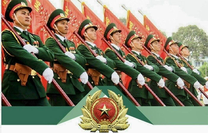 Chào mừng ngày thành lập quân đội nhân dân Việt Nam