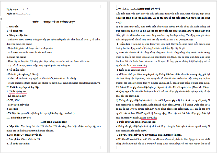 PowerPoint Ngữ văn 8 Bài 3 Thực hành tiếng Việt