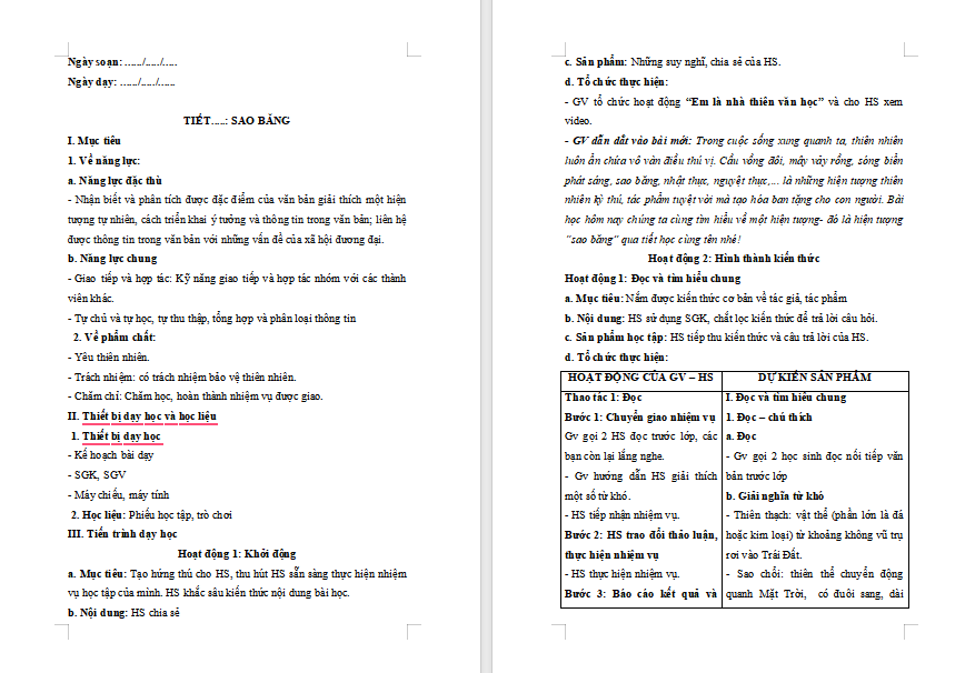 PowerPoint Ngữ văn 8 Bài 3 Sao băng 