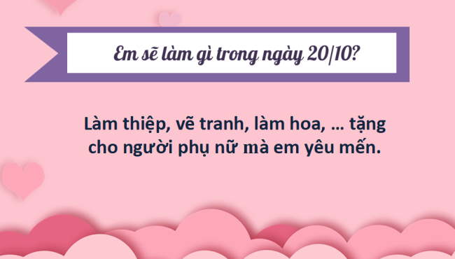 PowerPoint sinh hoạt lớp 20/10