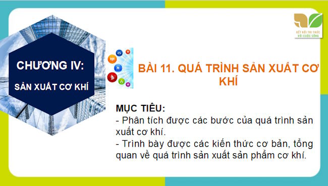 Quá trình sản xuất cơ khí