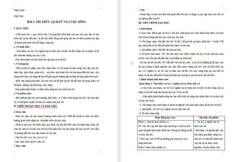 Giáo án PowerPoint Lịch sử 10 Bài 2