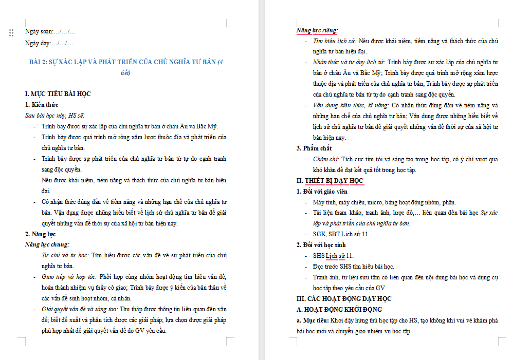 PowerPoint Lịch sử 11 Bài 2 Chân trời sáng tạo