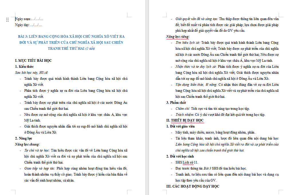 PowerPoint Lịch sử 11 Bài 3 Chân trời sáng tạo