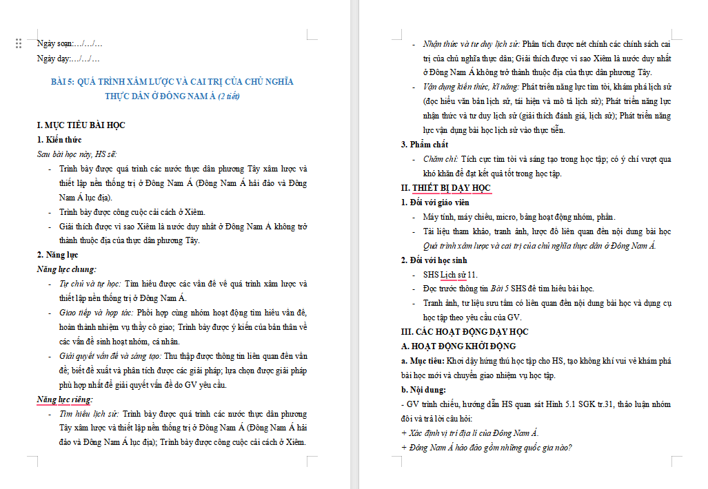 PowerPoint Lịch sử 11 Bài 5 Chân trời sáng tạo