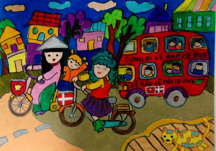 Cuộc thi Đan Mạch trong mắt em 2025 chủ đề Sống Xanh