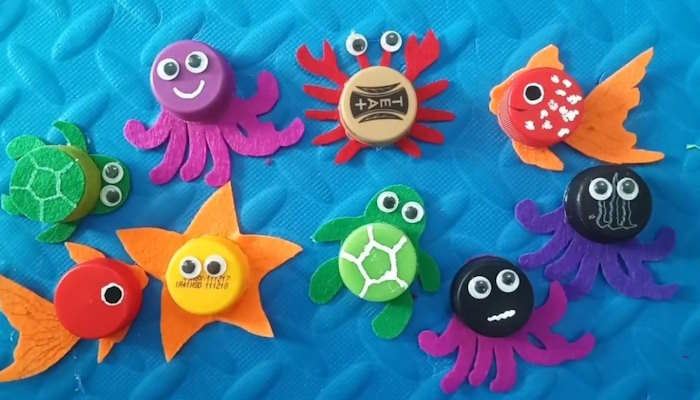 Làm sản phẩm sáng tạo từ vật liệu tái chế