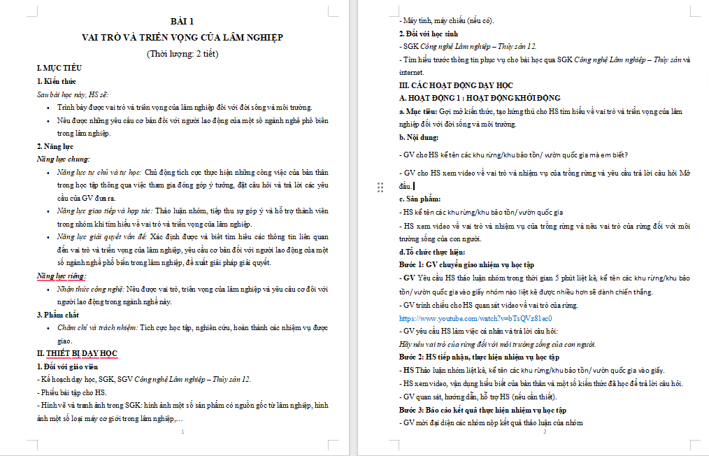 Giáo án PowerPoint Công nghệ 12 Bài 1