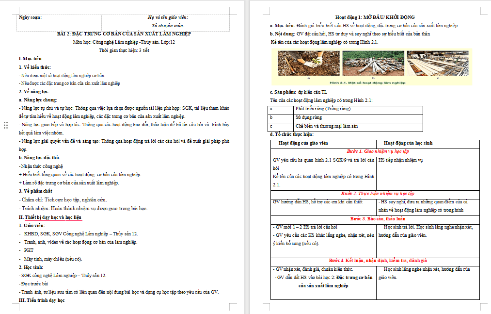 Giáo án PowerPoint Công nghệ 12 Bài 2