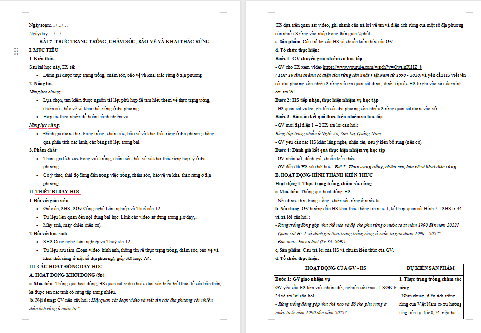 Giáo án PowerPoint Công nghệ 12 Bài 7