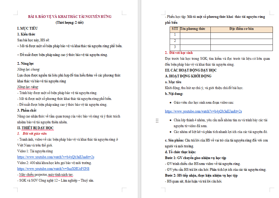 Giáo án PowerPoint Công nghệ 12 Bài 8
