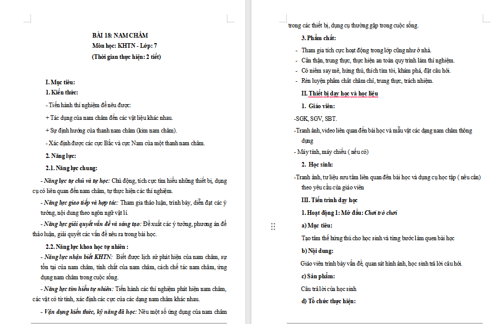 PowerPoint Khoa học tự nhiên 7 Bài 18