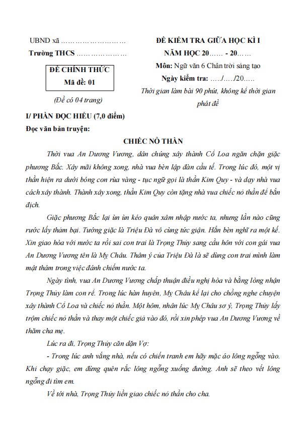 de thi giua ki 1 van 6 chan troi sang tao theo cv 7991 de 1 h3*700712