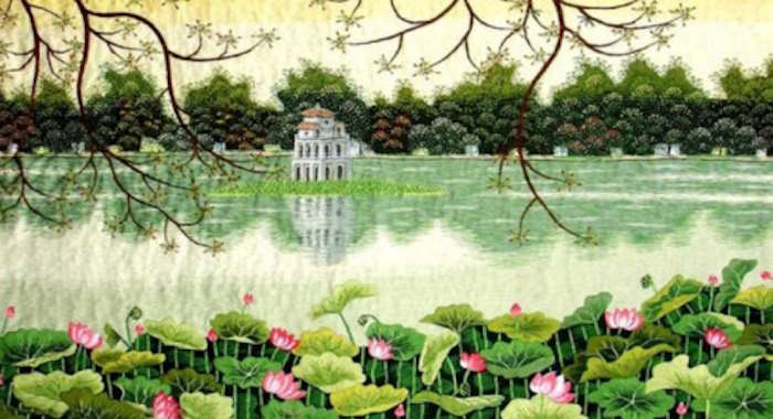 Trình bày giới thiệu sản phẩm thể hiện vẻ đẹp danh lam thắng cảnh, cảnh quan thiên nhiên của địa phương đã thiết kế được