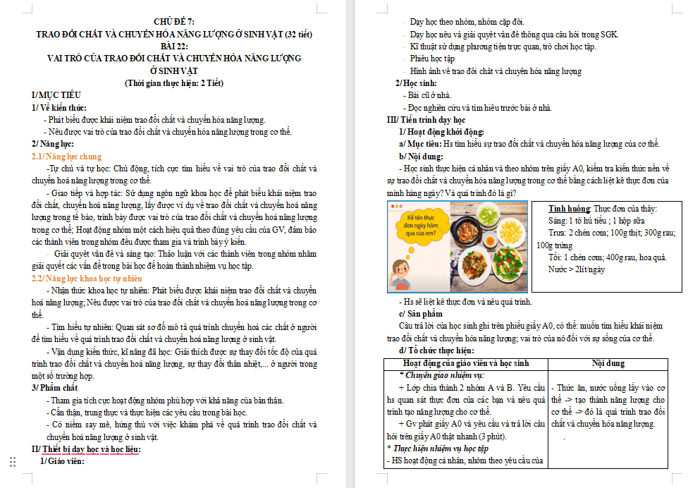 PowerPoint Khoa học tự nhiên 7 Bài 22