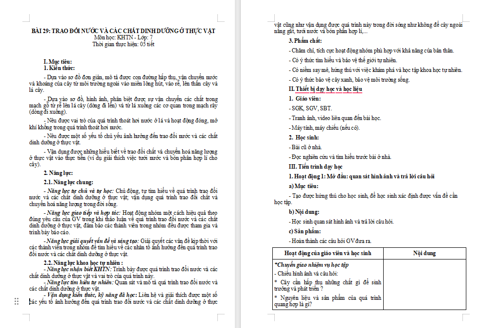 PowerPoint Khoa học tự nhiên 7 Bài 29