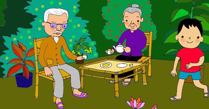 Chia sẻ kết quả tìm hiểu về những việc cần làm thể hiện sự quan tâm, chăm sóc thường xuyên đến người thân