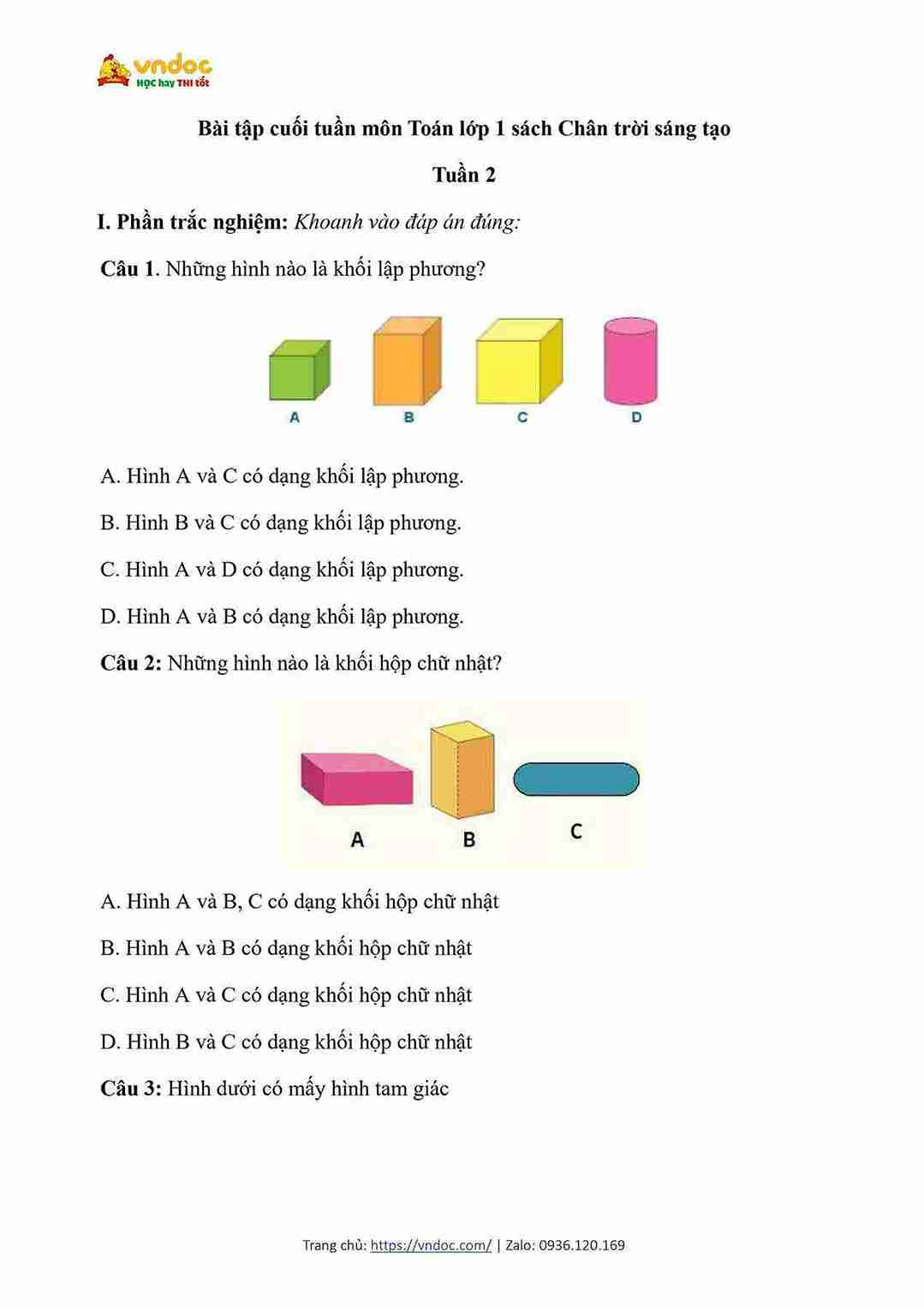 bai tap cuoi tuan toan lop 1 ctst tuan 2 1*702347