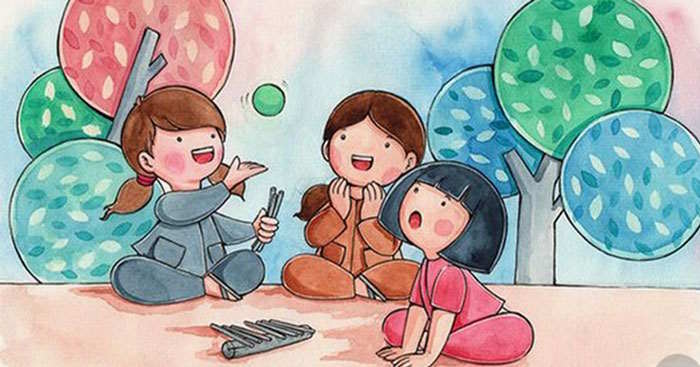 Chia sẻ về tình bạn của em