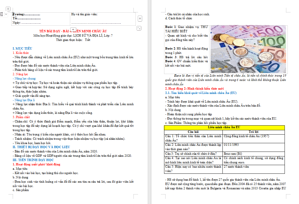Giáo án PowerPoint Địa lí 7 Kết nối tri thức Bài 4