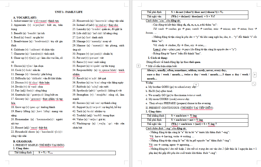 Bài tập bổ trợ Tiếng Anh 10 Global Success