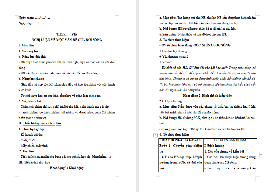 PowerPoint Ngữ văn 8 Bài 4: Nghị luận về một vấn đề của đời sống