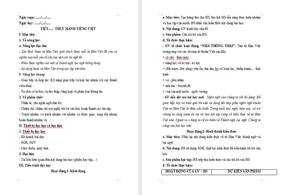 PowerPoint Ngữ văn 8 Bài 5: Thực hành tiếng Việt
