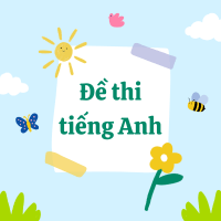 Bộ đề thi học kì 1 tiếng Anh lớp 3 i-Learn Smart Start