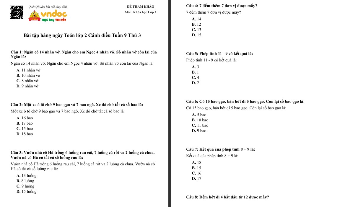 bthn toan lop 2 canh dieu tuan 9 thu 3*706973