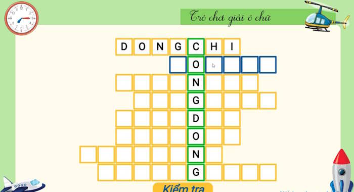 Trò chơi Giải ô chữ