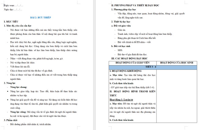Giáo án Tiếng Việt 2 Bài 2: Mở rộng vốn từ Gia đình (tiếp theo)