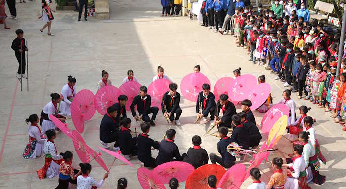 Tổ chức sự kiện Phát huy truyền thống trường em