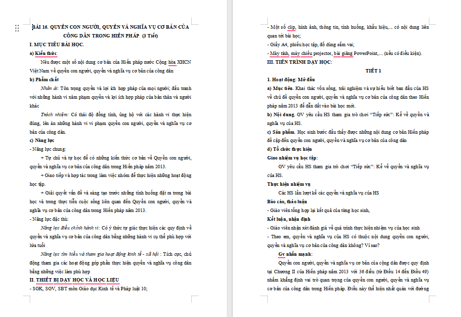 Giáo án PowerPoint GDKT&PL 10 Bài 16