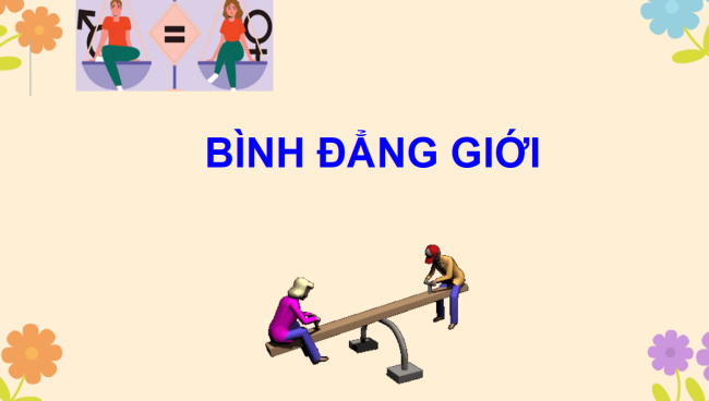 PowerPoint Bình đẳng giới