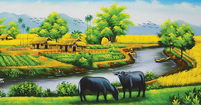 Bài thơ Chân quê