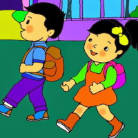 Giáo án PowerPoint Tiếng Việt 2 Bài 10: Viết về một ngày đi học của em