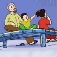 Giáo án PowerPoint Tiếng Việt 2 Bài 13: Vầng trăng của ngoại