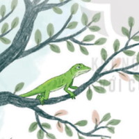 Giáo án PowerPoint Tiếng Việt 4 Bài 5: Thằn lằn xanh và tắc kè